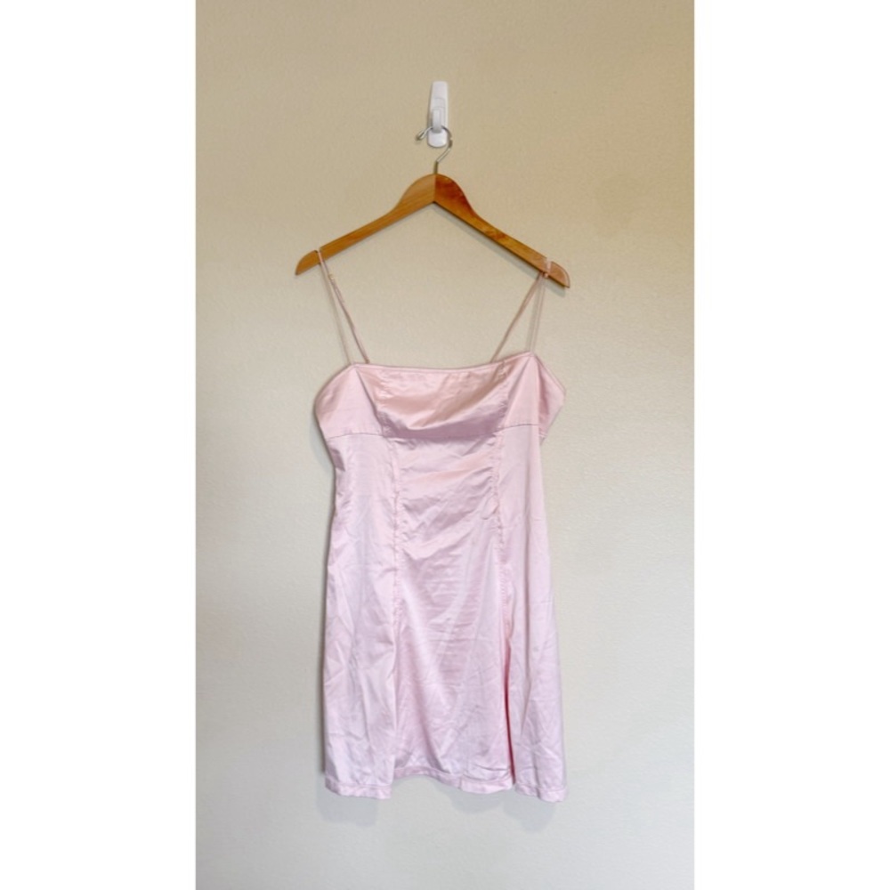 Urban Outfitters Pale Pink Annabella Mini Slip Dress XL - Picture 3 of 8
